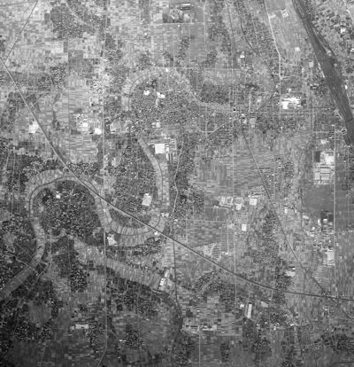 1968年当時の航空写真　国土地理院