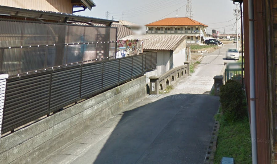 役所橋 Google Street View 2012年3月撮影