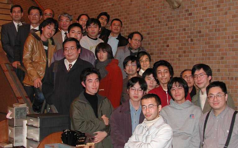 2002年新年会の記念写真